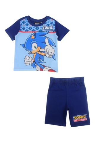 T-shirt et short Sonic - Bleu marine