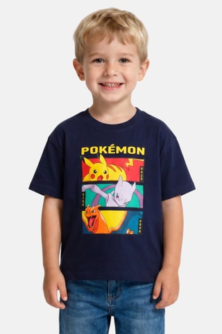 T-shirt Pokémon - Bleu marine