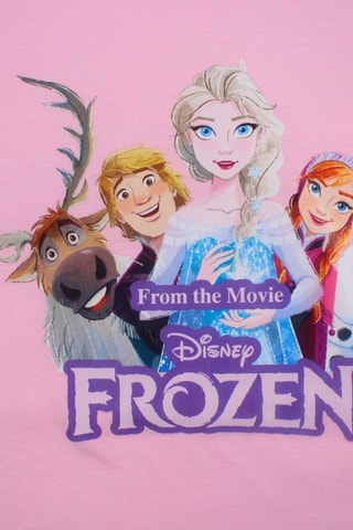 T-shirt La Reine des Neiges Disney - Rose