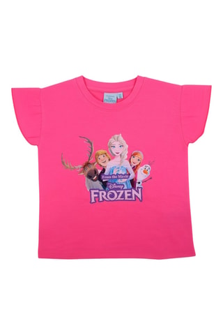 T-shirt La Reine des Neiges Disney - Rose
