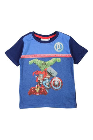 T-shirt Avengers Marvel - Marine - Rouge, bleu et vert