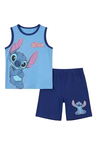 Débardeur et short Lilo et Stitch Disney - Bleu