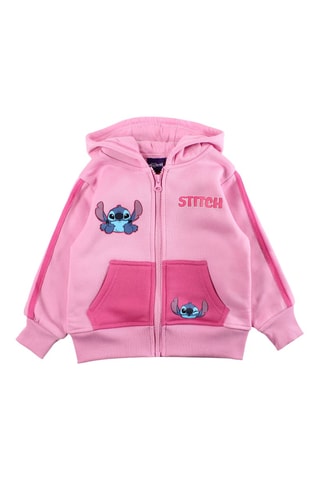 Sweat à capuche Stitch Lilo et Stitch Disney - Rose