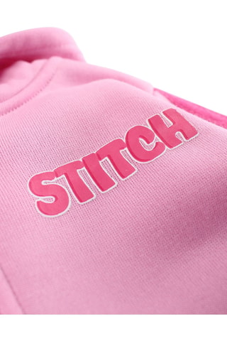 Sweat à capuche Stitch Lilo et Stitch Disney - Rose