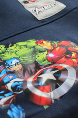 Sweat à capuche Avengers Marvel - Bleu marine