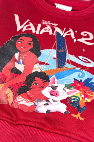 Sweat et jogging polaire Vaiana la légende du bout du monde Disney  - Blanc, noir et rouge