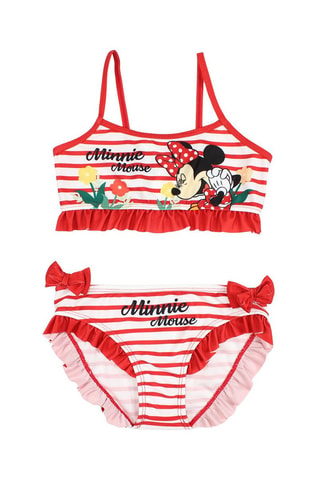 Maillot 2 pièces Minnie Disney - Rouge