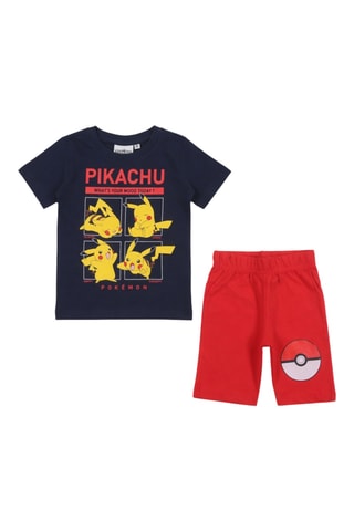 T-shirt Pikachu Pokémon - Noir