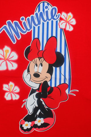 T-shirt Minnie Disney - Rouge