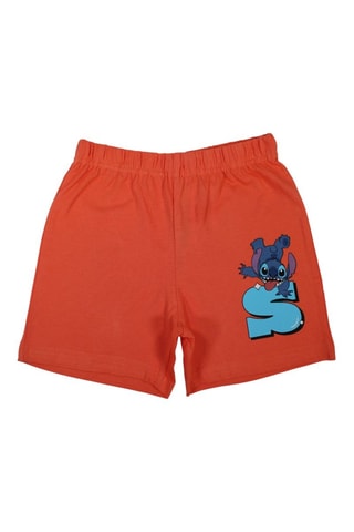 T-shirt et short Stitch Lilo et Stitch Disney  - Orange