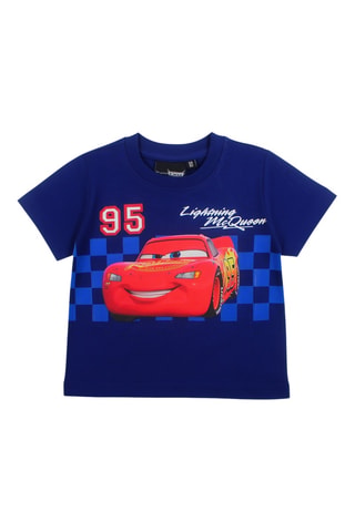 T-shirt Flash McQueen Cars Disney Pixar - Bleu