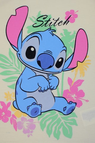 T-shirt et short  Stitch Lilo & Stitch Disney - Jaune