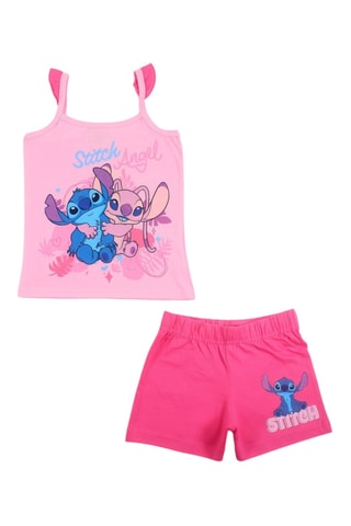 Débardeur et short Stitch et Angel Lilo et Stitch Disney - Rose