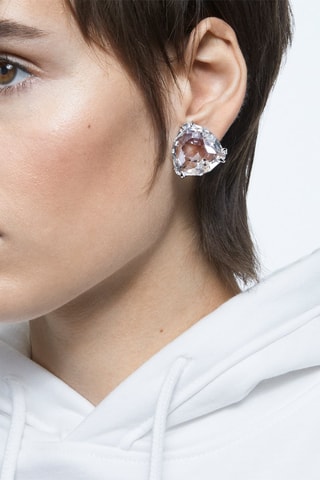 Boucle d'oreille - Blanc - Vendue à l'unité