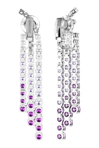 Boucles d'oreilles Matrix - Violet