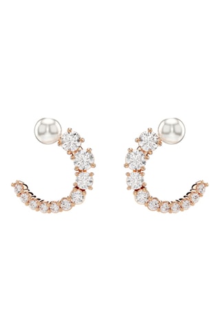 Boucles d'oreilles Matrix - Doré à l'or rose