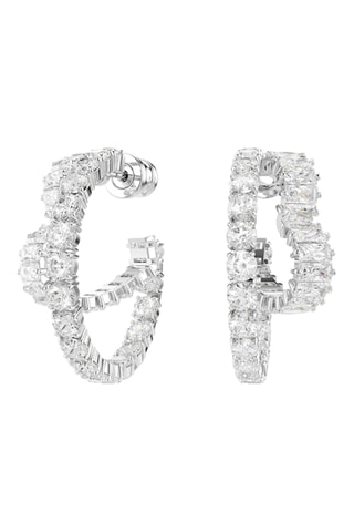 Boucles d'oreilles Matrix - Blanc