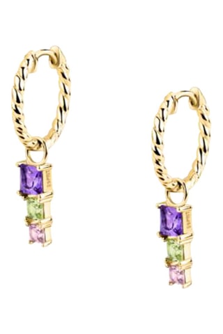 Boucles d'oreilles - Argent et zircons