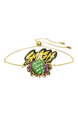 Bracelet doré à l'or jaune Hulk Avengers Marvel