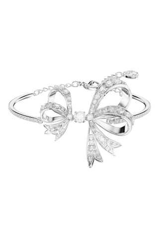 Bracelet orné de cristaux Swarovksi Volta - Blanc