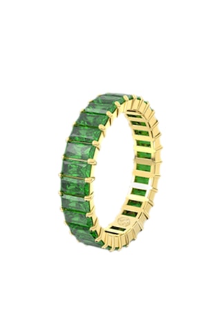 Bague dorée à l'or jaune Matrix