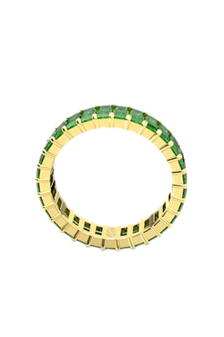 Bague dorée à l'or jaune Matrix