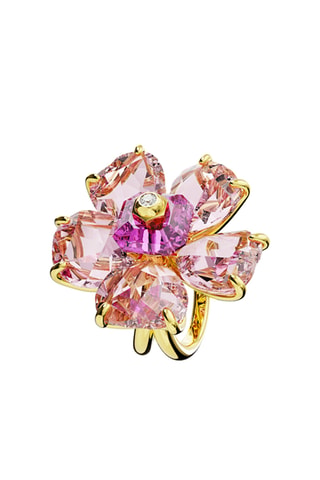 Bague dorée à l'or jaune Idyllia