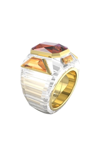 Bague Chroma - Blanc et rouge