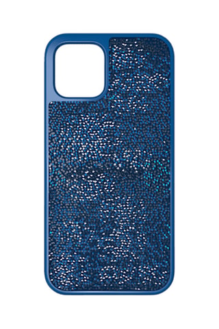 Coque iPhone 12/12 pro Glam Rock - Bleu