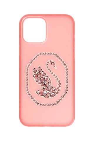 Coque iPhone 12 Pro Max Cygne - Rose pâle