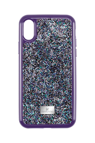 Coque iPhone X/XS Glam Rock - Violet