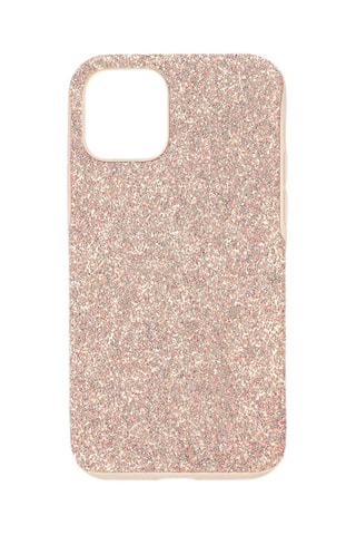 Coque iPhone 12 Pro Max High - Doré rose