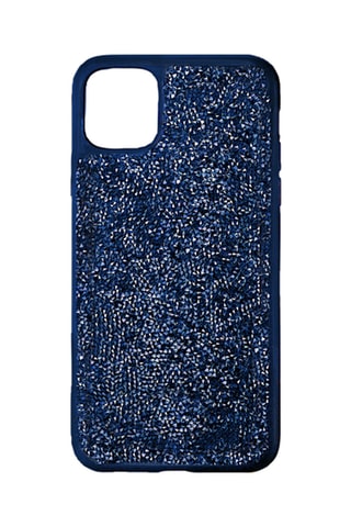 Coque iPhone 12 mini Glam Rock - Bleu marine