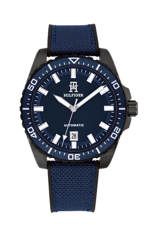 Montre automatique en silicone - Bleu