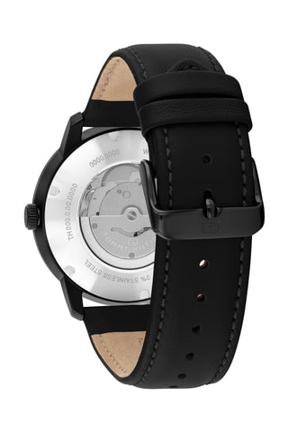 Montre automatique en cuir - Noir