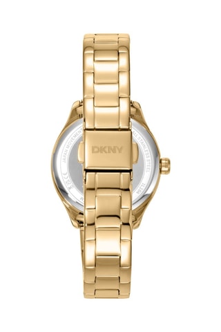 Montre à quartz en acier - Doré