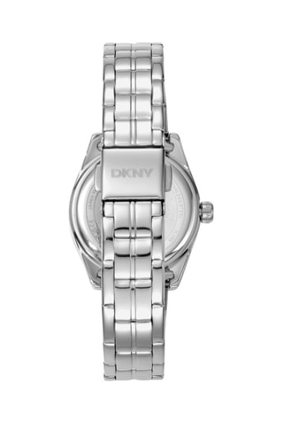 Montre à quartz en acier - Argenté et noir
