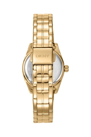 Montre à quartz en acier - Doré