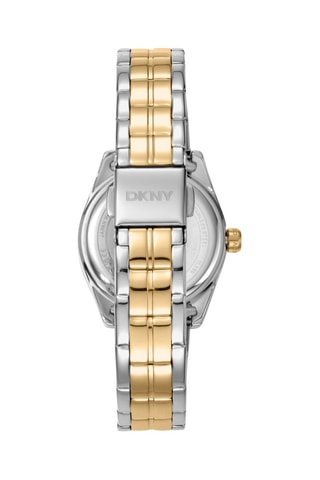 Montre à quartz en acier - Argenté et doré