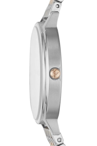 Coffret montre à quartz et bracelet en acier