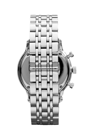 Montre à quartz en acier - Argenté et bleu marine
