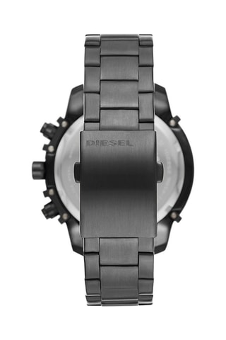 Montre à quartz en acier - Chronographe - Gris
