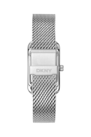 Montre à quartz en acier - Argenté et noir