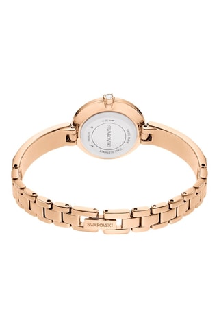 Montre en doré à l'or rose Matrix Bangle
