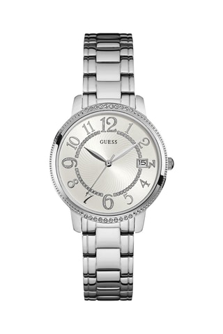 Montre à quartz en acier - Argenté