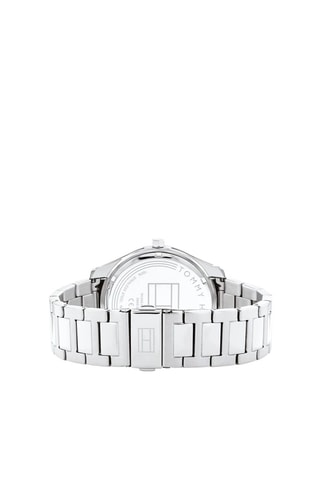 Montre à quartz en acier - Chronographe - Argenté et doré