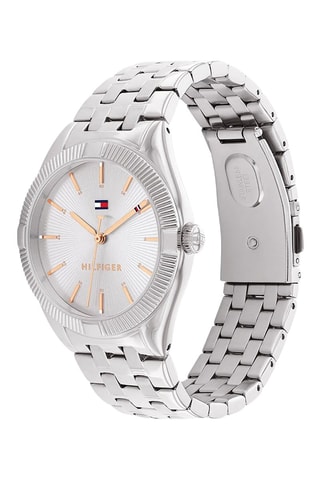 Montre à quartz en métal - Argenté