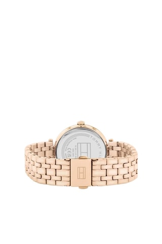 Montre à quartz en acier - Doré rosé