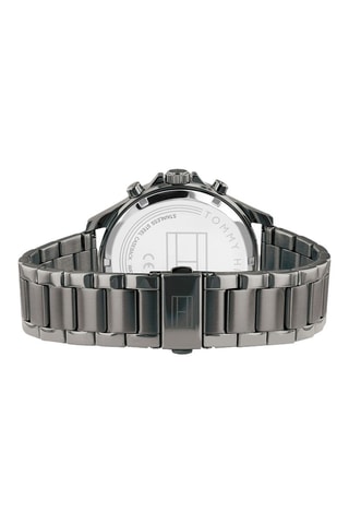 Montre en cuir - Tachymètre - Gris - MASQUE EDITO INFOS MANQ