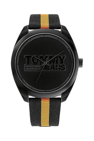 Montre en cuir - Noir - MASQUE EDITO INFOS MANQ